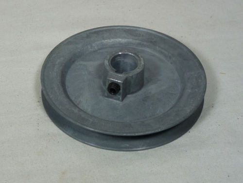 Congress- acme- die cast pulley- v-belt- 4 1/2 inch- 3/4 inch bore- a belt- new for sale