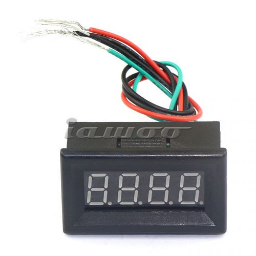 Digital Amperage Tester 0-300A DC Current Panel Meter Red LED Display Ammeters