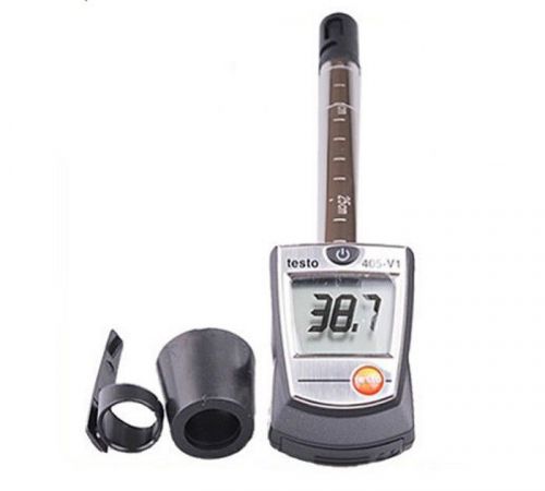 Testo 405-v1 thermal anemometer with duct holder air/wind speed meter tester for sale