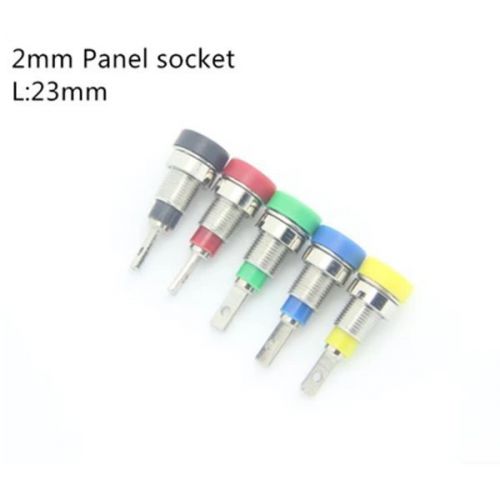 New colorful banana jack pin panel socket binding post terminal connector 5a x10 for sale