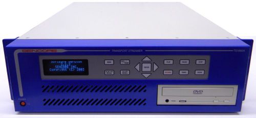 Sencore TS1692A Transport Streamer ASI MPEG2 Recorder Player DVB, ATSC, ISDB
