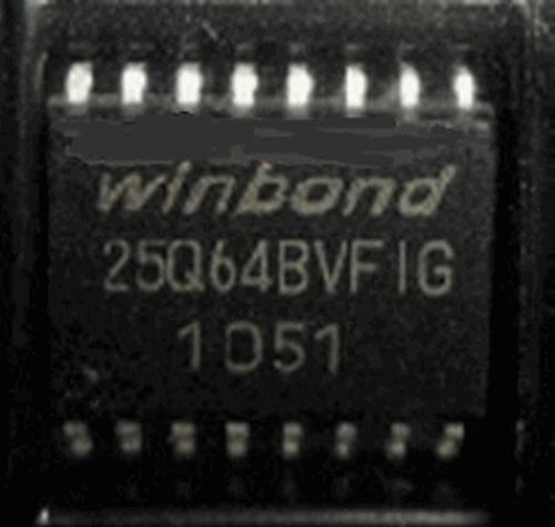 4PCS WINBOND W25Q64BVFIG SOP16 ap