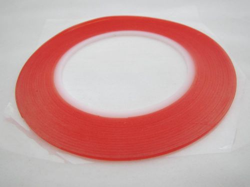 1mm*25m*3m Red Film transparent VHB Double side adhensive tape high Temperature