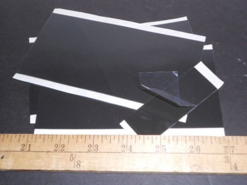 3m 4929 black .025 vhb double stick mounting sheets 3&#034; x 6&#034;  3 sheets for sale