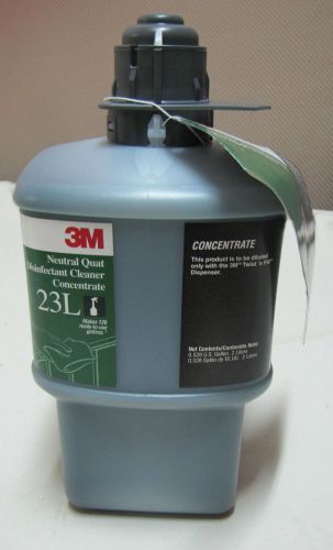 3m quat neutral 23l professional disinfectant cleaner concentrate makes 120 g for sale