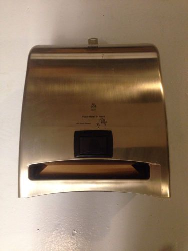 3 New Tork Intuition H1 Towel Dispensers Nickel Finish 309605 Lot Of 3
