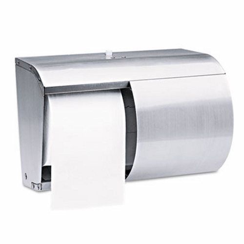 Kimberly coreless double roll bath tissue dispenser, stainless steel (kcc09606) for sale