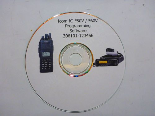 Icom CS-F50v / F60v Programming software