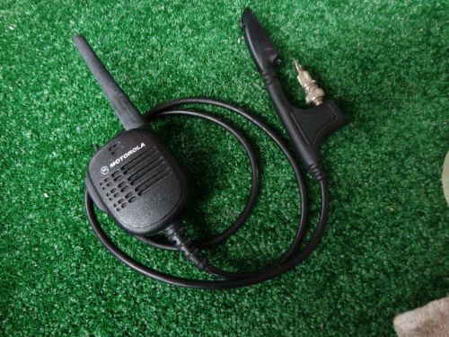 Motorola HT750 HT1250 HT1550 VHF Public Safety Mic with Antenna HMN9054A #M