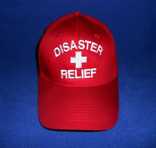 Disaster Relief  Ball Cap  Red Cross  Disaster Preparedness