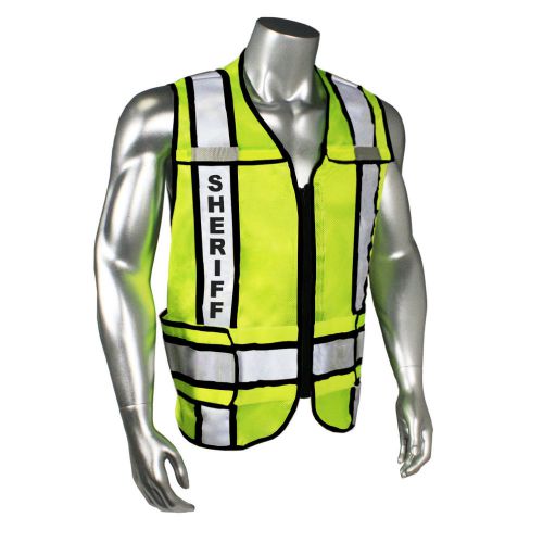 Sheriff law enforcement breakaway mesh reflective safety vest radians radwear for sale