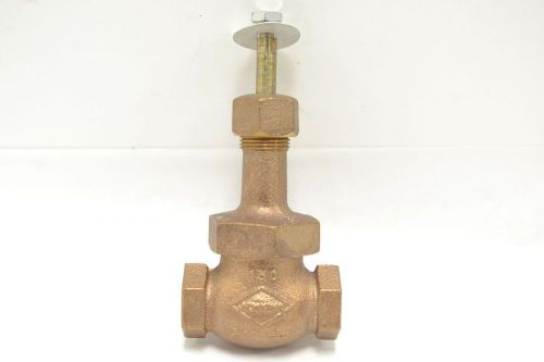 NEW JENKINS 106-A 150 BRONZE THREADED 3/8 IN NPT GATE VALVE B287292