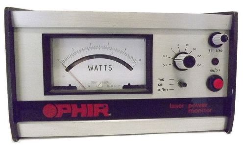 Ophir Laser Power / Energy Meter for YAG CO2 Ar / Dye Laser Monitor / Warranty