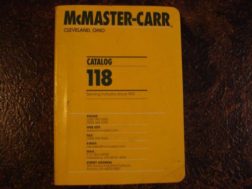 McMaster-Carr Catalog 118