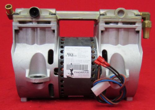 Rietschle thomas motor pump vacuum compressor 115v 2660ce35-111 #t7 for sale