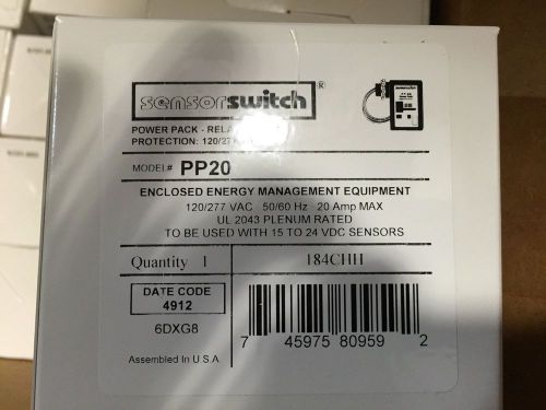 Sensor Switch PP-20. NIB Lot Of 4
