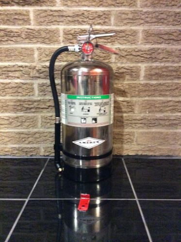 New amerex class k 6l kitchen fire extinguisher new certification tag refillable for sale