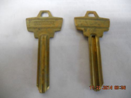 Schlage 35-200-W OEM NOS Wafer lock key blanks