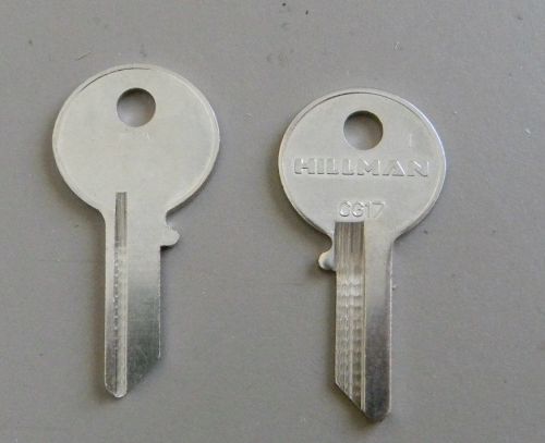 Chicago 4 pin key blank - cg17- free code cutting! 2 blanks for sale
