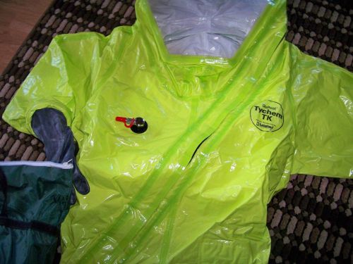 XL - Lakeland Tychem Encapsulated Chemical/HAZMAT Suit TK640 Ebola Vapor Safe