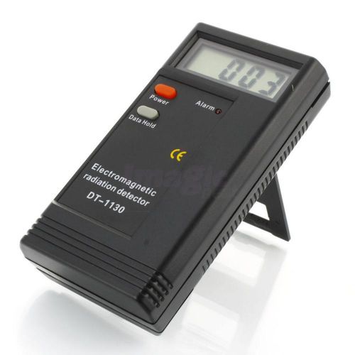 Digital electromagnetic radiation detector sensor indicator emf tester dt1130 for sale