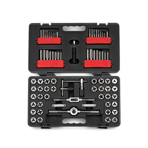 Craftsman 75-piece combination tap &amp; die carbon steel set nuts bolts threads new for sale