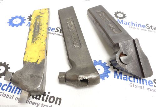 (3) ARMSTRONG 2-R, 32-R &amp; 2-S LATHE TOOL HOLDERS