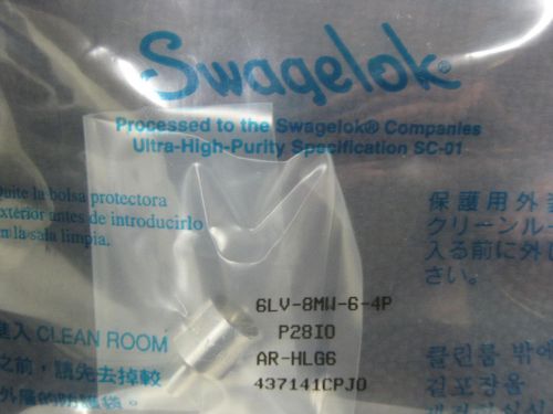 Swagelok 6LV-8MW-6-4P SS reducing Union 316L VAR Micro-Fit 1/2&#034; x 1/4 &#034; OD