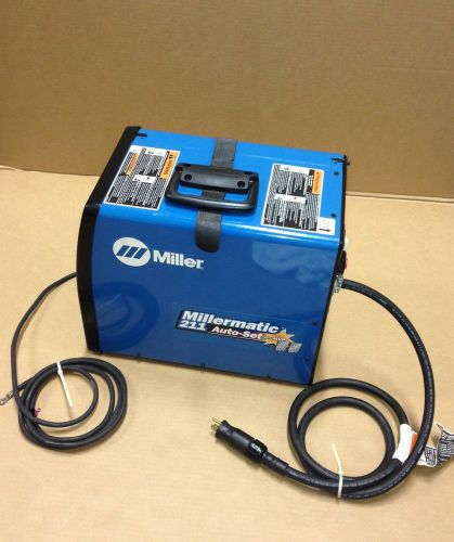 Miller millermatic 211  auto-set with mpv 120/230 volt wire welder for sale