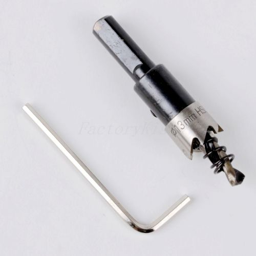 Steel Drilling Hole Saw Tool for Metal Aluminum Sheet Alloy 13mm A070 IUK