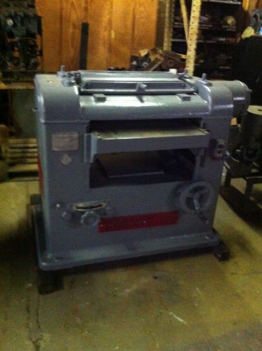 Newman 600-24 Single Surfacer  8 x 24 Wood Planer