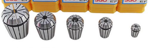 10pcs ER16 Spring Collets Set High Accuracy for Boring Milling 1mm-10mm