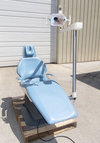 Pelton &amp; Crane Chairman 5010 Dental Chair w/ A-dec 6300 Operatory Light Adec