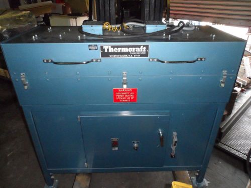 Thermcraft tsp-6-8-48 furnace / lab oven 36&#034;x 8&#034;x 6&#034;h heating chamber 1000°c max for sale