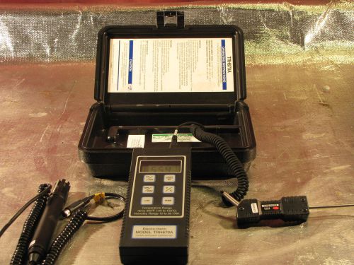 Electro-Therm Temperature/Humidity Instrument with Two Probes Model TRH 670A