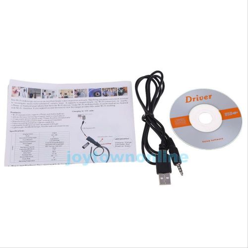 New wifi endoscope led inspection camera waterproof ip67 for iphone android #jt1 for sale