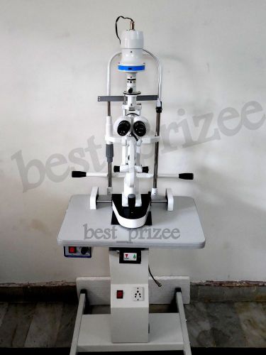 Slit lamp , with, motorized instrument table , slit lamps for sale