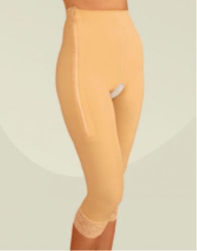 Voe liposuction garments below the knee girdle with zippered closures for sale