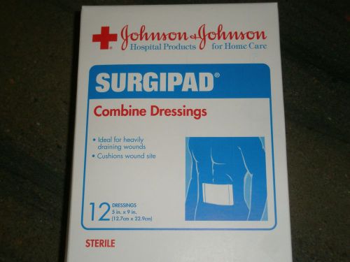 SURGIPAD 5 X 9 STERILE COMBINE DRESSING PAD -JOHNSON &amp; JOHNSON -348 PCS