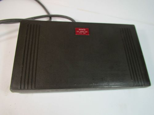 Sony fs-35 foot control unit pedal transcriber audio dictation machine for sale