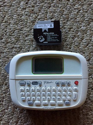BROTHER P-TOUCH PT-90 ELECTRONIC LABELING SYSTEM LABEL MAKER!