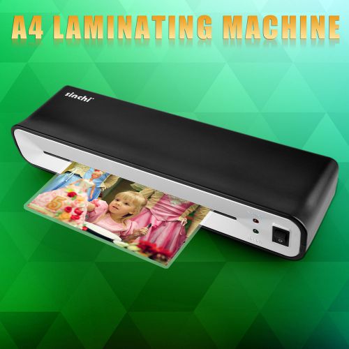Hot laminator machine 2 roller system document photo laminating thermal office for sale