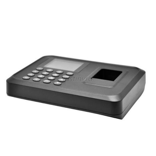 2.4&#034; tft biometric fingerprint time clock employee payroll recorder punch a6 usb for sale