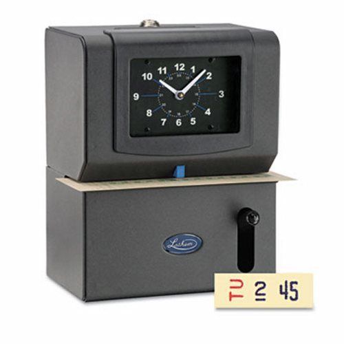 Lathem Time Heavy Duty Time Clock, Mechanical, Charcoal (LTH2121)