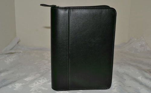 Black Franklin Covey 365 Compact Planner Binder With Zipper Around