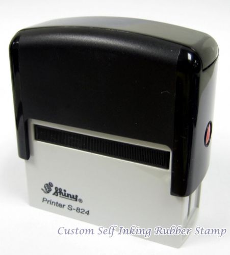 Custom 5 Line Return Address Self Inking Rubber Stamp Company S-824 (Register)