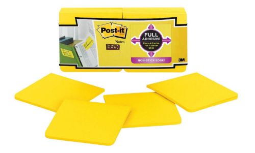 Post-It  (F330-12SS) Full-Adhesive Yellow Sticky Note Pads (48 Pads)