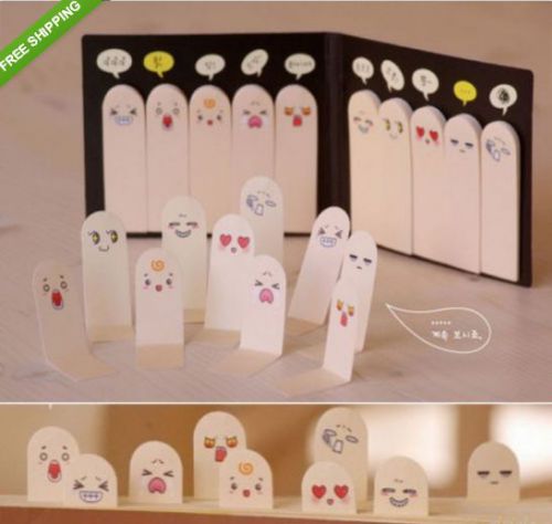 Cute 200Pages Ten Fingers Sticker Post-It Bookmark Flags Memo Sticky Notes Pads