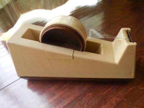 Vintage scotch 3m heavy duty tape dispenser c-25 model 28000 pre-owned for sale