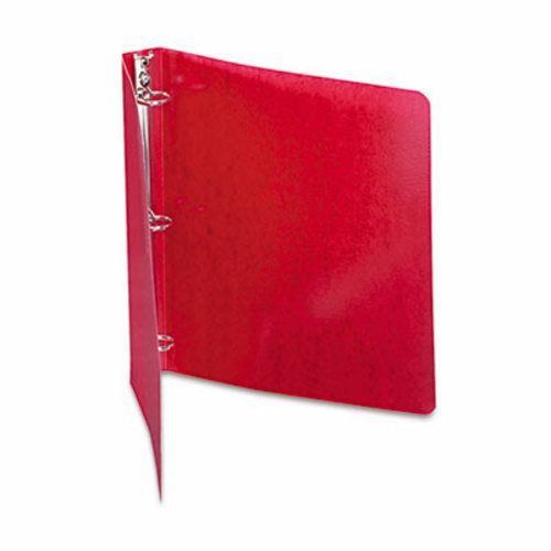 Acco Recycled PRESSTEX Round Ring Binder, 1&#034; Capacity, Executive Red (ACC38619)